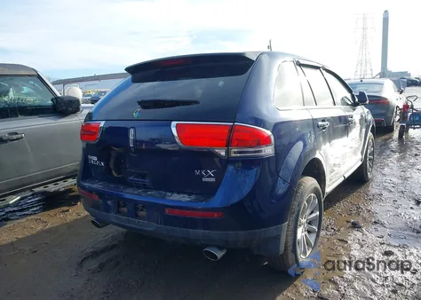 2011 Lincoln Mkx z USA, uszkodzony, nr VIN 2LMDJ8JK3BBJ08420